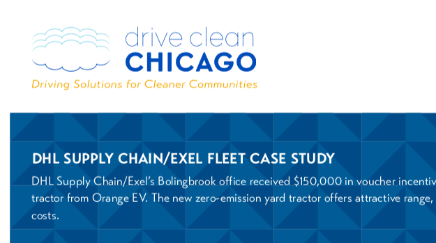 Orange EV DHL Supply Chain/Exel Fleet Case Study