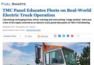 TMC Panel Article from HDT Truckinginfo