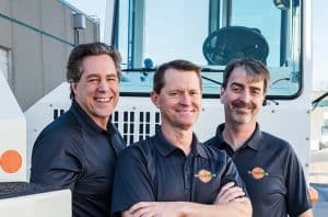 Orange EV is featured in the March 2018 issue of Thinking Bigger Business. Photo courtesy of ithinkbigger.com