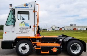 Firefly provides zero-emission yard management with Orange EV trucks