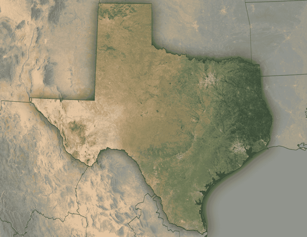 Map of Texas